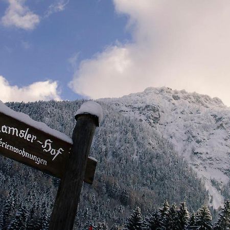 Ramslerhof Lejlighed Ruhpolding Eksteriør billede